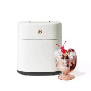 Beautiful 1.5 Qt Ice Cream Maker Touch Display White Icing By Drew Barrymore